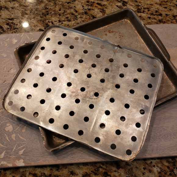 Vintage Aluminum Broiler Pan - Picture 2 of 8